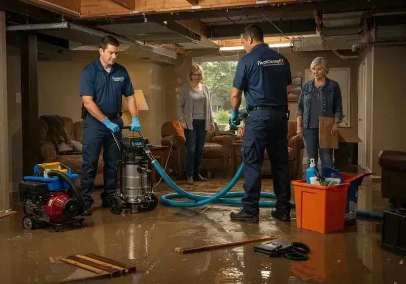 Basement Water Extraction and Removal Techniques process in Tyrrell County, NC